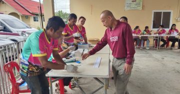 สภ.ชะเมา การดำเนินตามโครงการปากพนังโมเดล X – RaY พื้นที่เพื่อค้นหาผู้ใช้ ผู้เสพฯ