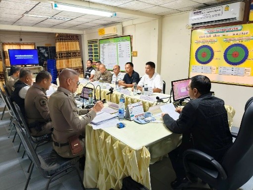 การประชุม กต.ตร.สภ.ชะเมา ครั้งที่ 3/2569